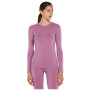 Жіноча функціональна футболка Icebreaker W Mer 260 Zoneknit Seamless LS Crewe