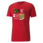 Чоловіча футболка Puma Graphic Tee червоний
