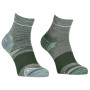 Чоловічі шкарпетки Ortovox Alpine Quarter Socks M зелений Dark Pacific
