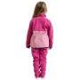 Дитяча толстовка Didriksons Monte Kids Half Bu 6 Cactus Pink