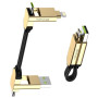 Кабель для зарядки і передачі даних Rolling Square inCharge X 6v1 бежевий