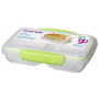 Svačinový box Sistema Small Split Accents 350ml světle zelená