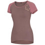 Жіноча футболка Ocún Bamboo T коричневий Blossom Antler