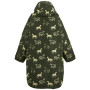 Дитяча водонепромокна куртка Regatta Junior Waterproof Changing Robe DrkKhHrses
