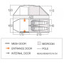 Намет Vango Omega 250
