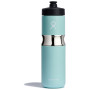 Пляшка Hydro Flask Wide Mouth Insulated Sport Bottle 20oz блакитний dew
