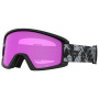 Лижна маска Giro Dylan Black/Grey Botanical LX рожевий