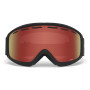 Лижна маска Giro Index 2.0 Black Wordmark Amber Scarlet