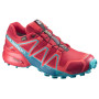 Dámské boty Salomon Speedcross 4 GTX W červená/modrá Barbados Cherry/Poppy Red/Deep Lago