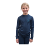 Дитяча функціональна футболка Sensor Merino DF Logo Up Deep Blue