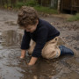 Дитячі водонепроникні штани DucKsday Rainpants Londen/sand