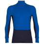 Чоловіча функціональна толстовка Icebreaker ZoneKnit™ 260 LS Half Zip синій