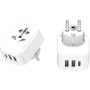 Адаптер LifeVenture World to Europe Travel Adaptor + USB
