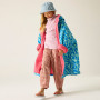 Водонепромокне пальто Regatta Junior Waterproof Changing Robe SBluFlPiLem