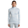 Жіноча функціональна футболка Icebreaker Women M 260 Tech Vertex LS HZ Chillwave