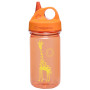 Дитяча пляшечка Nalgene Grip-n-Gulp помаранчевий/жовтий Orange Giraffe