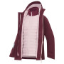 Зимова куртка для дівчини Regatta Girls Trekktain 3-in-1 II FigPowLilac