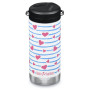 Термопляшка Klean Kanteen TK Wide 12 oz білий