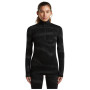 Жіноча функціональна футболка Icebreaker Women M 260 Tech Vertex LS HZ Chillwave