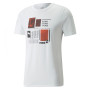 Чоловіча футболка Puma Graphic Tee білий