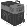 Компресорний холодильник Yolco BCX40