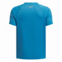 Дитяча футболка Under Armour Tech Split Wordmark SS-BLU