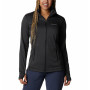Жіноча толстовка Columbia W Park View Grid Fleece Full Zip чорний Black Heather