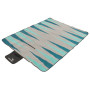 Pikniková deka Easy Camp Backgammon picnic rug modrá/šedá