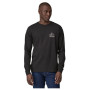Чоловіча футболка Patagonia M's L/S Chouinard Crest Responsibili-Tee