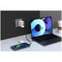 Адаптер Swissten GaN 2X USB-C 100W + 1X USB-C 20W + 1X USB-A 30W