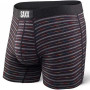 Boxerky Saxx Vibe Boxer Brief černá/červená black gradient stripe