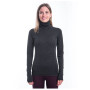 Жіноча функціональна футболка Sensor Merino Bold Roll Neck dl.rukáv