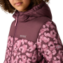 Дитяча зимова куртка Regatta Lofthouse Fig/Violet Leopard