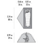 Надлегкий намет MSR Hubba Hubba LT 1P