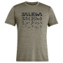 Чоловіча футболка Salewa Puez Hybrid 2 Dry M S/S Tee
