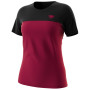 Жіноча функціональна футболка Dynafit Traverse S-Tech S/S Tee W бордовий