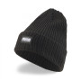 Зимова шапка Puma Ribbed Classic Cuff Beanie чорний