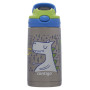Дитячий термос Contigo Easy Clean 380ml срібний/синій matcha dragon