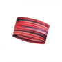 Пов'язка Buff Coolnet UV+ Headband рожевий/фіолетовий Moonbow Multi
