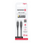 Кабель для зарядки і передачі даних Swissten Aramid Reinforced USB-C/USB-C 1,5 m
