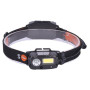 Налобний ліхтарик Solight LED 3W + COB