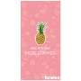 Rychleschnoucí osuška Towee Ananas 80x160 cm růžová Ananas
