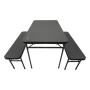 Стіл з лавками Vango Orchard Bench Set сірий