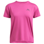 Жіноча функціональна футболка Under Armour Rush Energy SS 2.0 рожевий AstroPink/Black