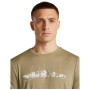 Чоловіча футболка Icebreaker Men Merino 150 Tech Lite SS Tee The Peaks