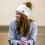 В'язана шапка Merino Kama A155