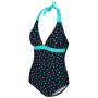 Dámské plavky Regatta Flavia Costume tmavě modrá Navy Dot
