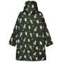 Дитяче водонепроникне пальто Regatta Junior Changing Robe Dark Khaki Cat Dog