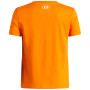 Дитяча функціональна футболка Under Armour UA B Logo Wordmark SS Outrageous Orange