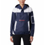 Жіноча куртка Columbia Challenger Windbreaker синій/білий